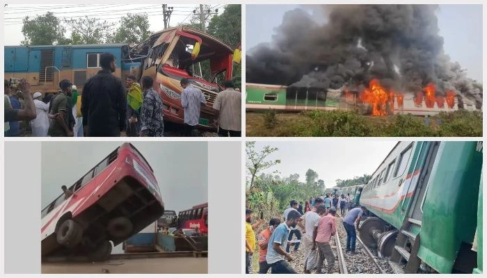 ঈদে একের পর এক ভয়াবহ দুর্ঘটনাগুলোর মূল কারণ হিসেবে উল্লেখ করা হয়েছে বেপরোয়া গতি, ফিটনেসবিহীন যান, চালকের অদক্ষতা ও আইনের প্রয়োগের অভাব। কোলাজ: নিজস্ব
