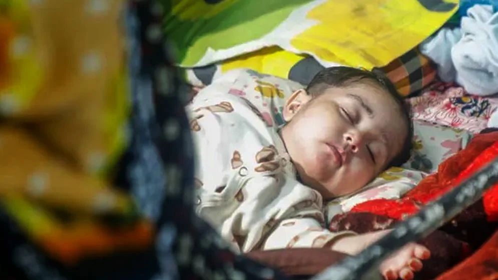 হামে আক্রান্ত হয়ে হাসপাতালে ভর্তি শিশু। সংগৃহীত ছবি