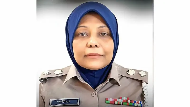 শামীমা পারভীনকে ঢাকার নতুন এসপি হিসেবে দায়িত্ব প্রদান। ফাইল ছবি