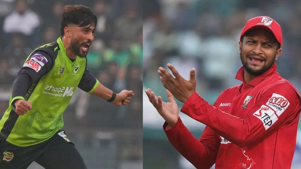 সাকিবের রেকর্ড ভাঙলেন মোহাম্মদ আমির।ছবি: সংগৃহীত