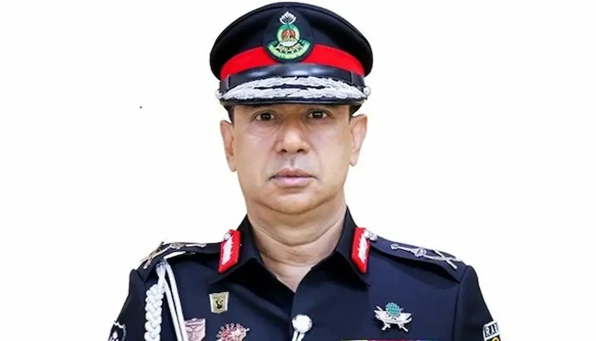 র‍্যাপিড অ্যাকশন ব্যাটালিয়নের (র‍্যাব) সাবেক মহাপরিচালক (ডিজি) মো. হারুন অর রশীদ। ছবি: বাসস