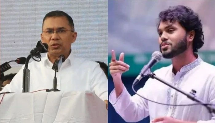 তারেক রহমান এবং শরিফ ওসমান হাদি। ছবি : সংগৃহীত