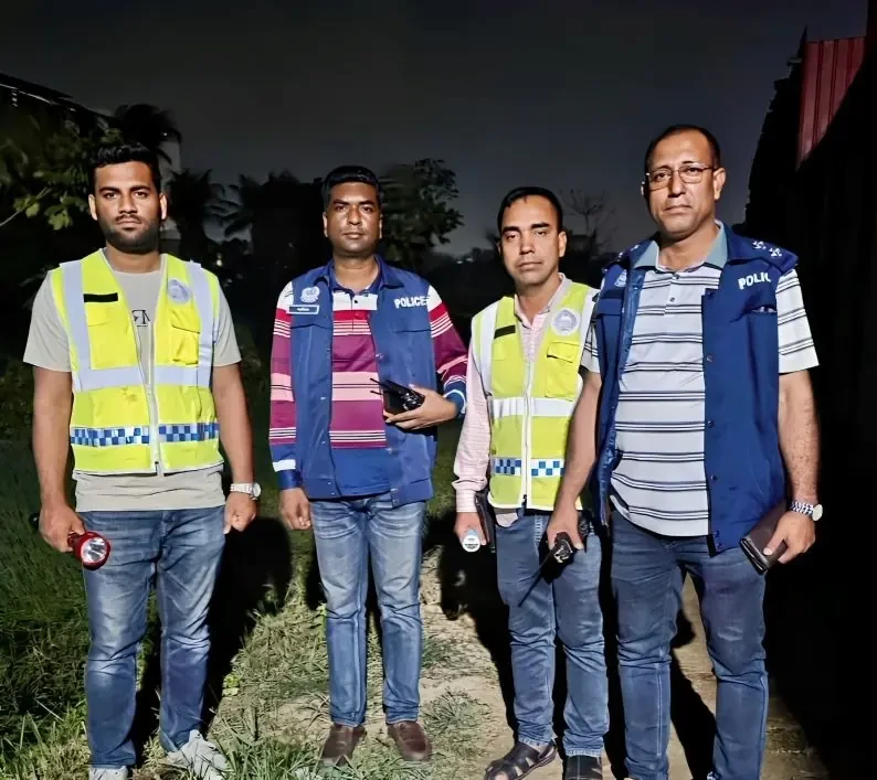 রূপগঞ্জে এস আই নাজিমের মাদকবিরোধী অভিযান।ছবি: সংগৃহীত